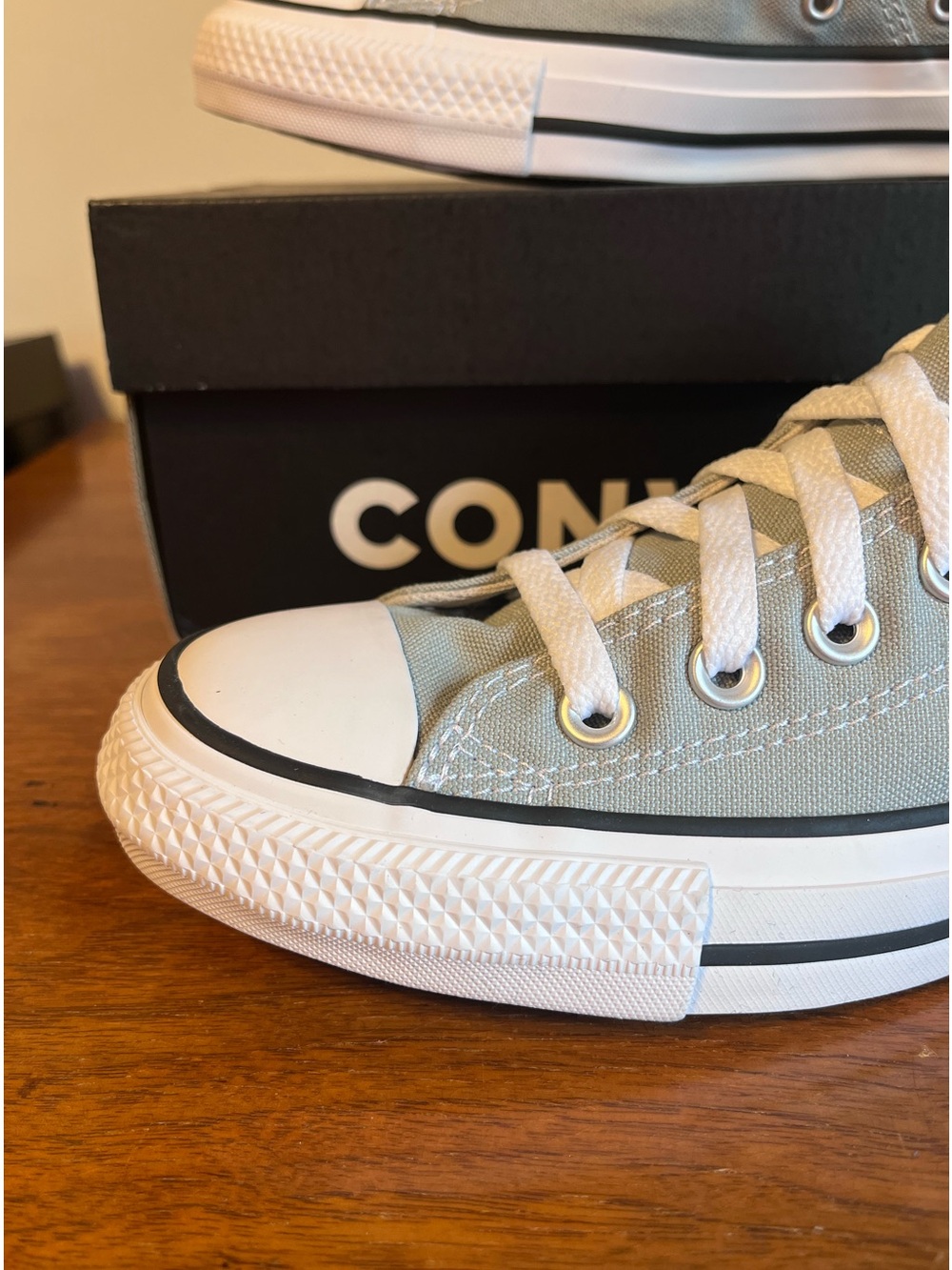 CONVERSE Chuck Taylor All Star Madison Stone Grey Sneakers - Picture 2 of 8